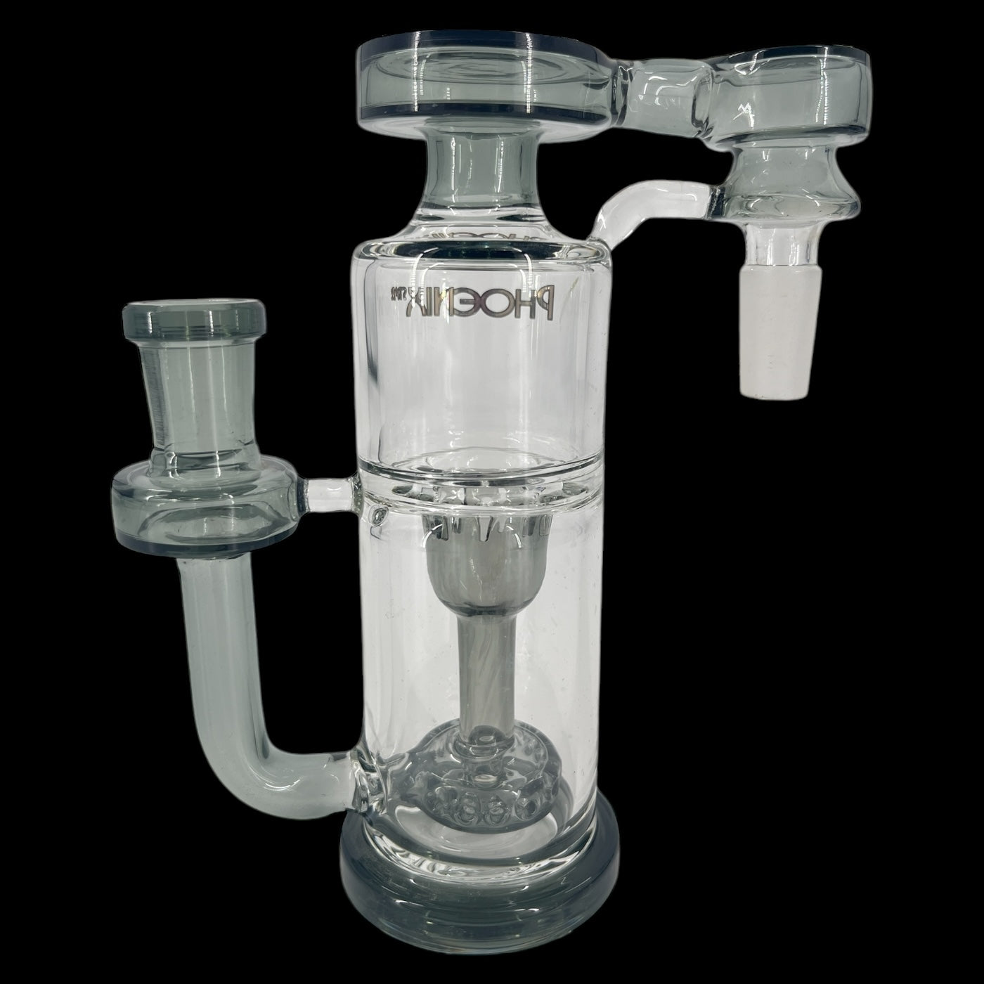 ASHC-5. 90 Degree 14mm/19mm Male Tube Style Ash Catcher