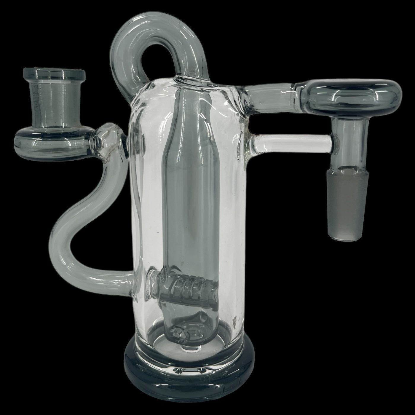 ASHC-5. 90 Degree 14mm/19mm Male Tube Style Ash Catcher