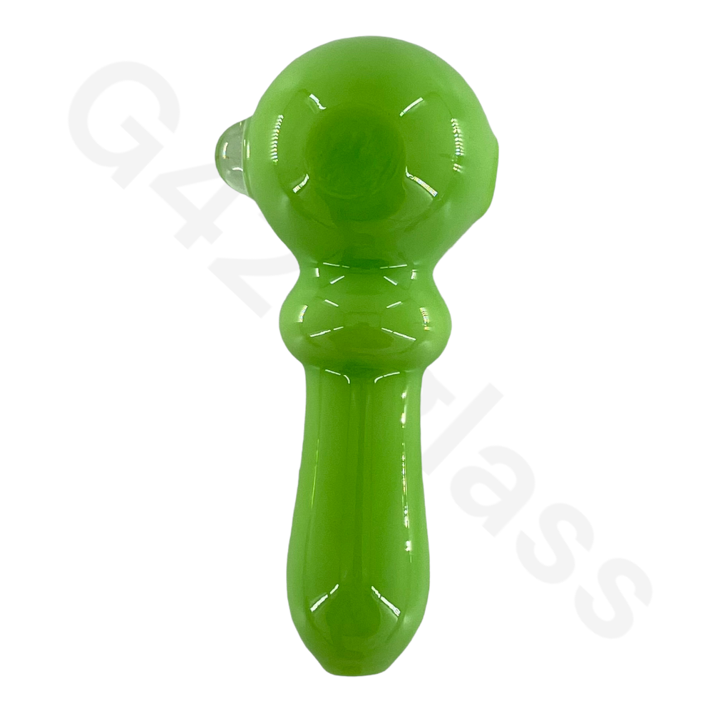 SP037 4 Inch Solid Color Hand Pipe | G420glass Spoon Pipe