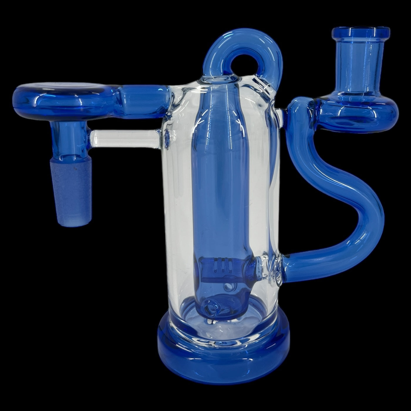 ASHC-5. 90 Degree 14mm/19mm Male Tube Style Ash Catcher