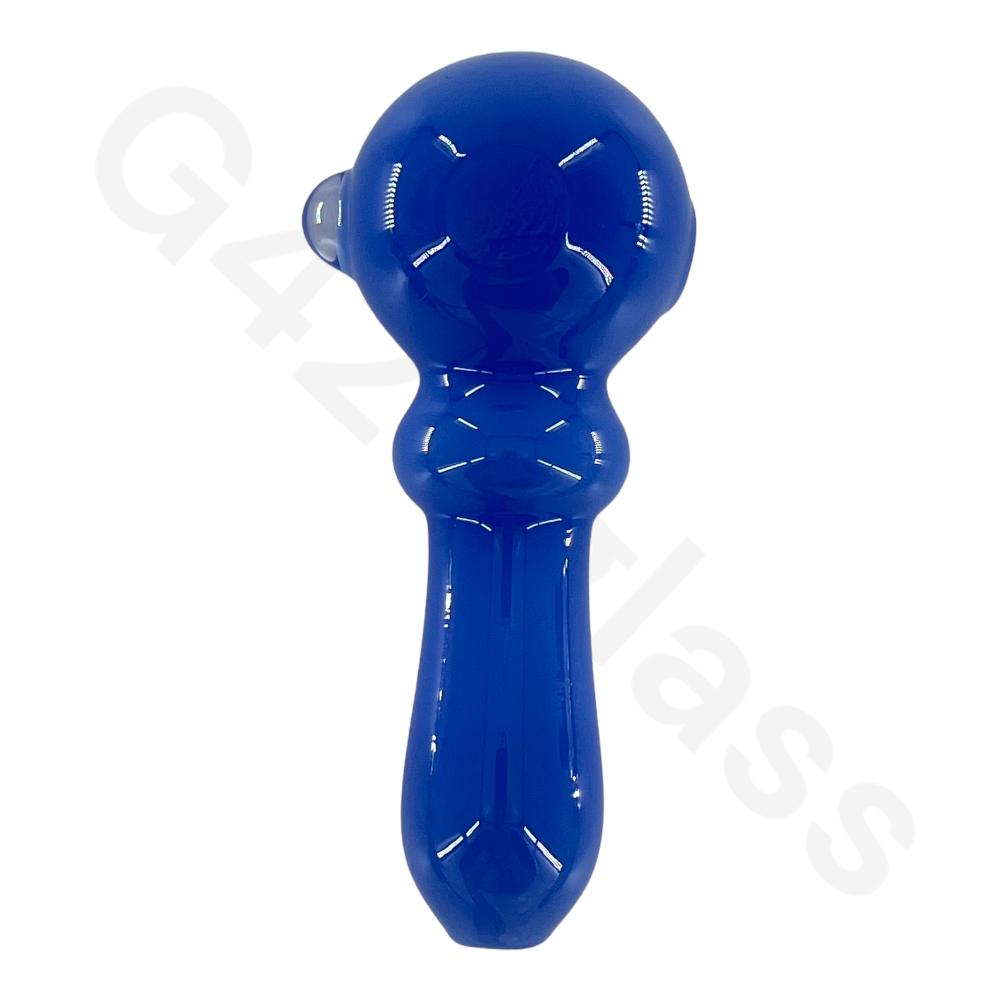 SP037 4 Inch Solid Color Hand Pipe | G420glass Spoon Pipe