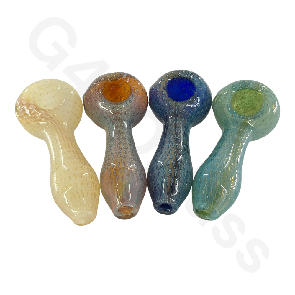 4 Inch Smoked Glass Hand Pipes