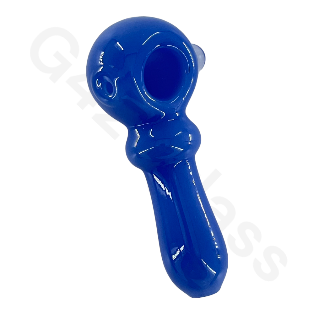 SP037 4 Inch Solid Color Hand Pipe | G420glass Spoon Pipe