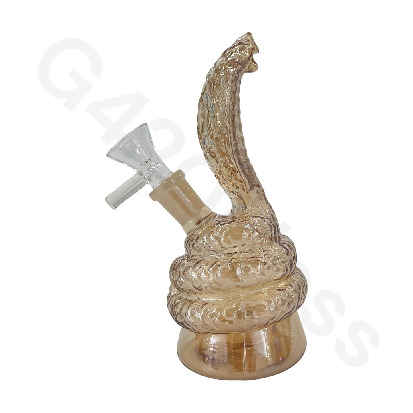S70 6 Inch Electroplate Snake Style Water Pipe Mini Bubbler Bongs
