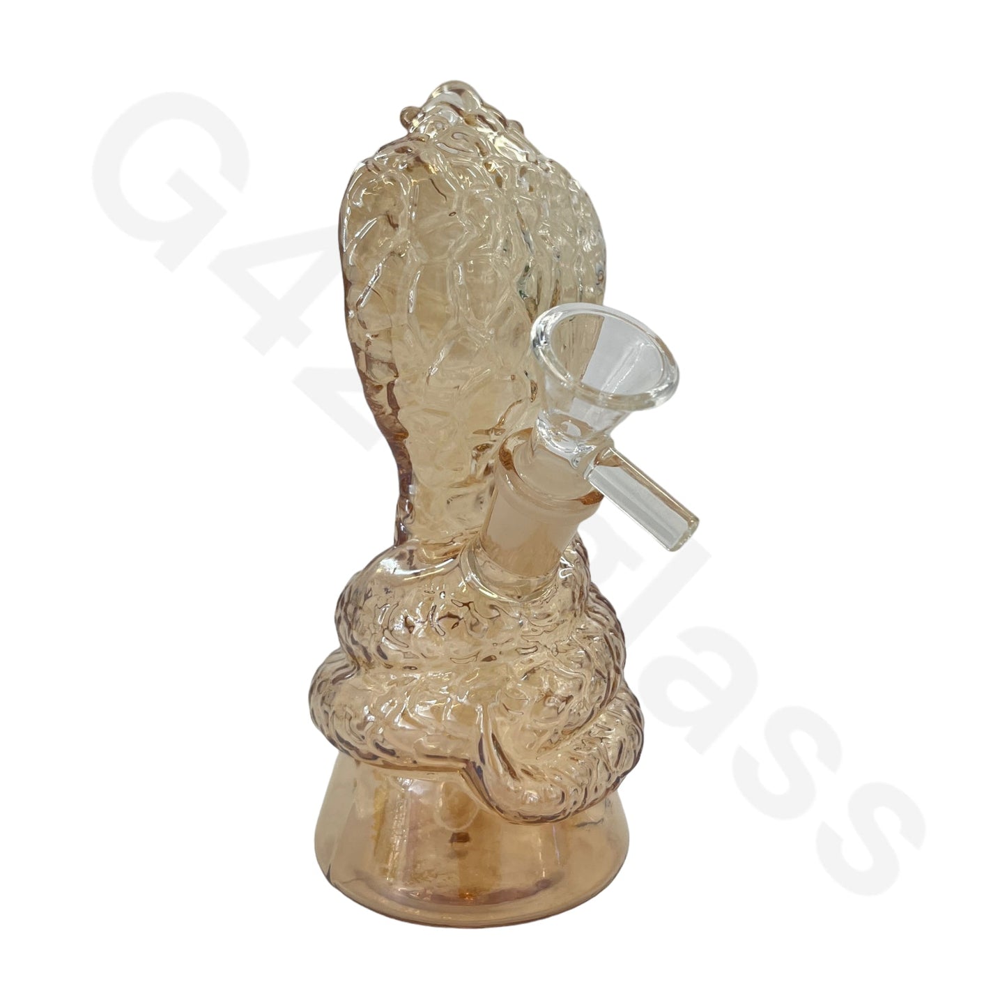 S70 6 Inch Electroplate Snake Style Water Pipe Mini Bubbler Bongs