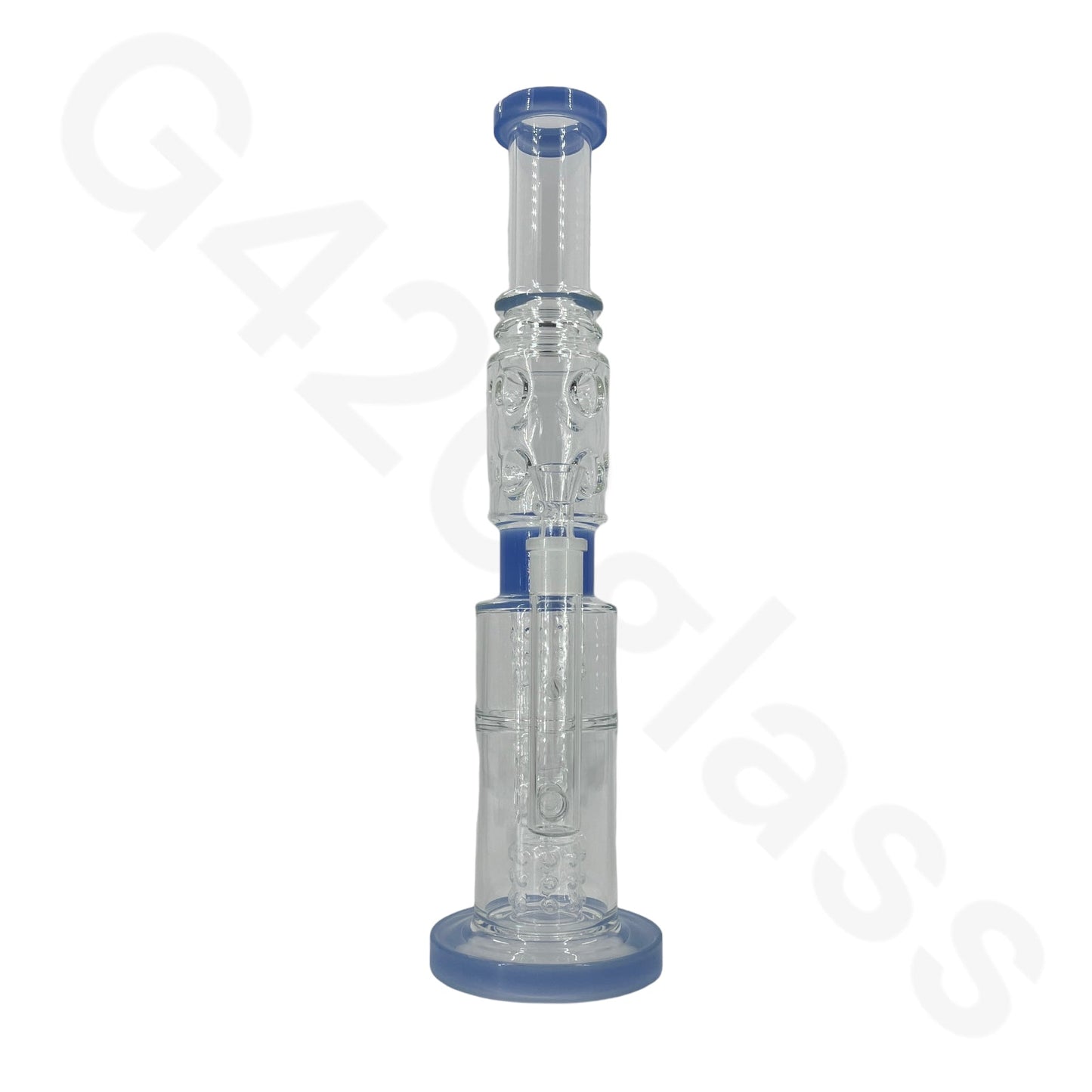 S61 18 Inch Lookah Glass Monster Triple Chamber Pipe | Big Bong