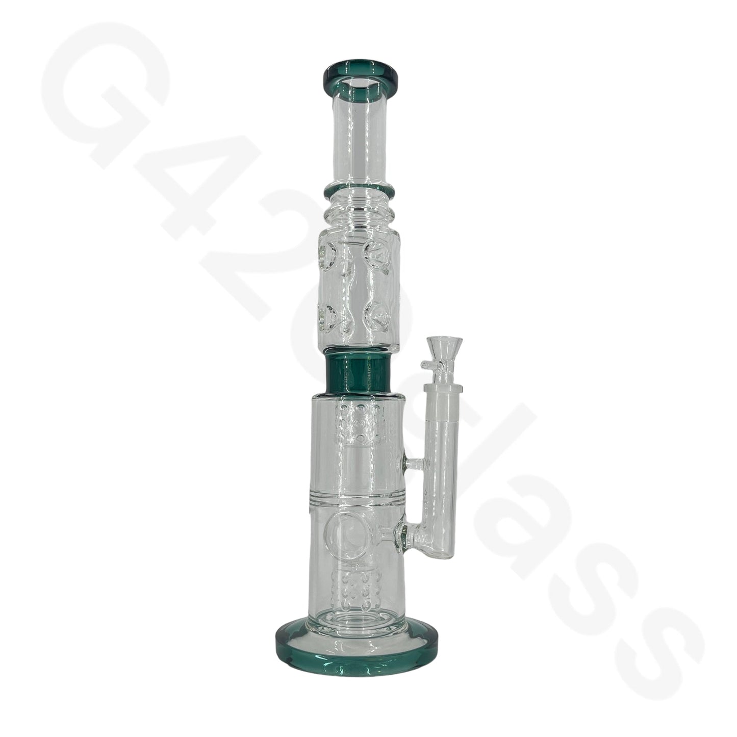 S61 18 Inch Lookah Glass Monster Triple Chamber Pipe | Big Bong