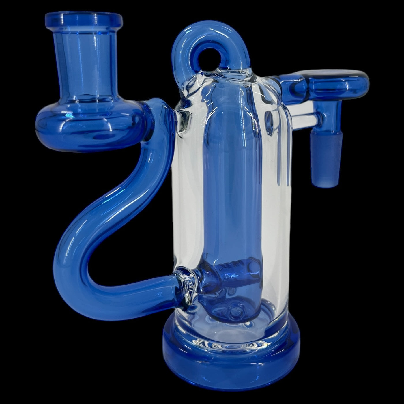 ASHC-5. 90 Degree 14mm/19mm Male Tube Style Ash Catcher