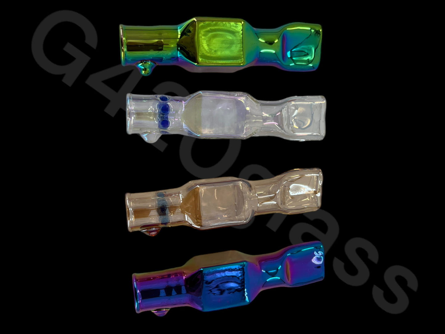 rainbow chillum pipes