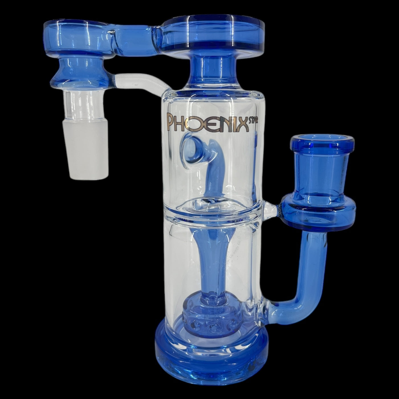 ASHC-5. 90 Degree 14mm/19mm Male Tube Style Ash Catcher