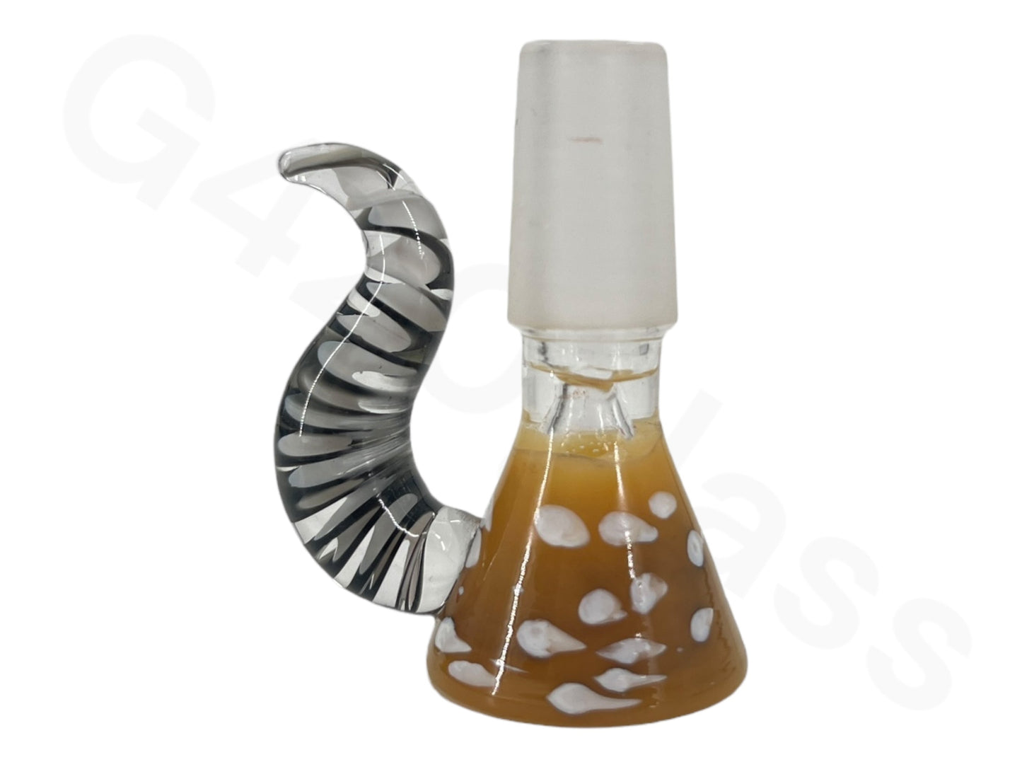 Yellow glass Bow Piece