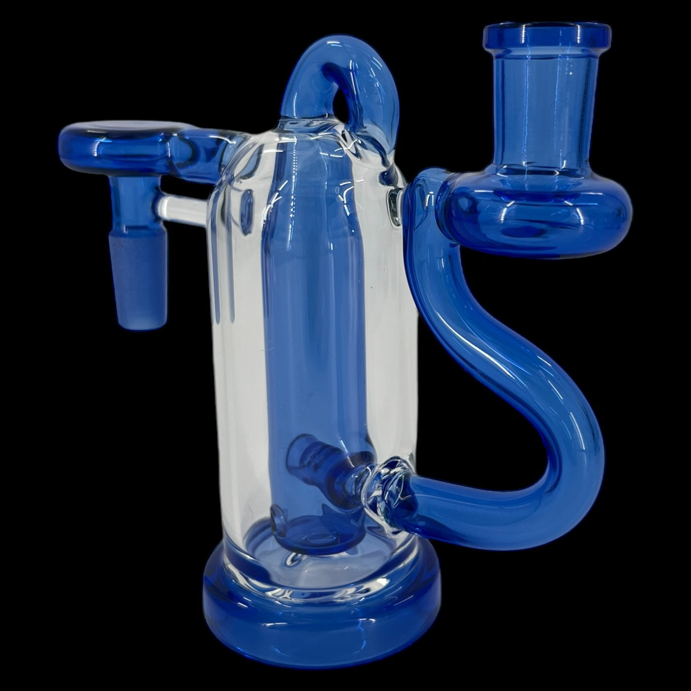 ASHC-5. 90 Degree 14mm/19mm Male Tube Style Ash Catcher