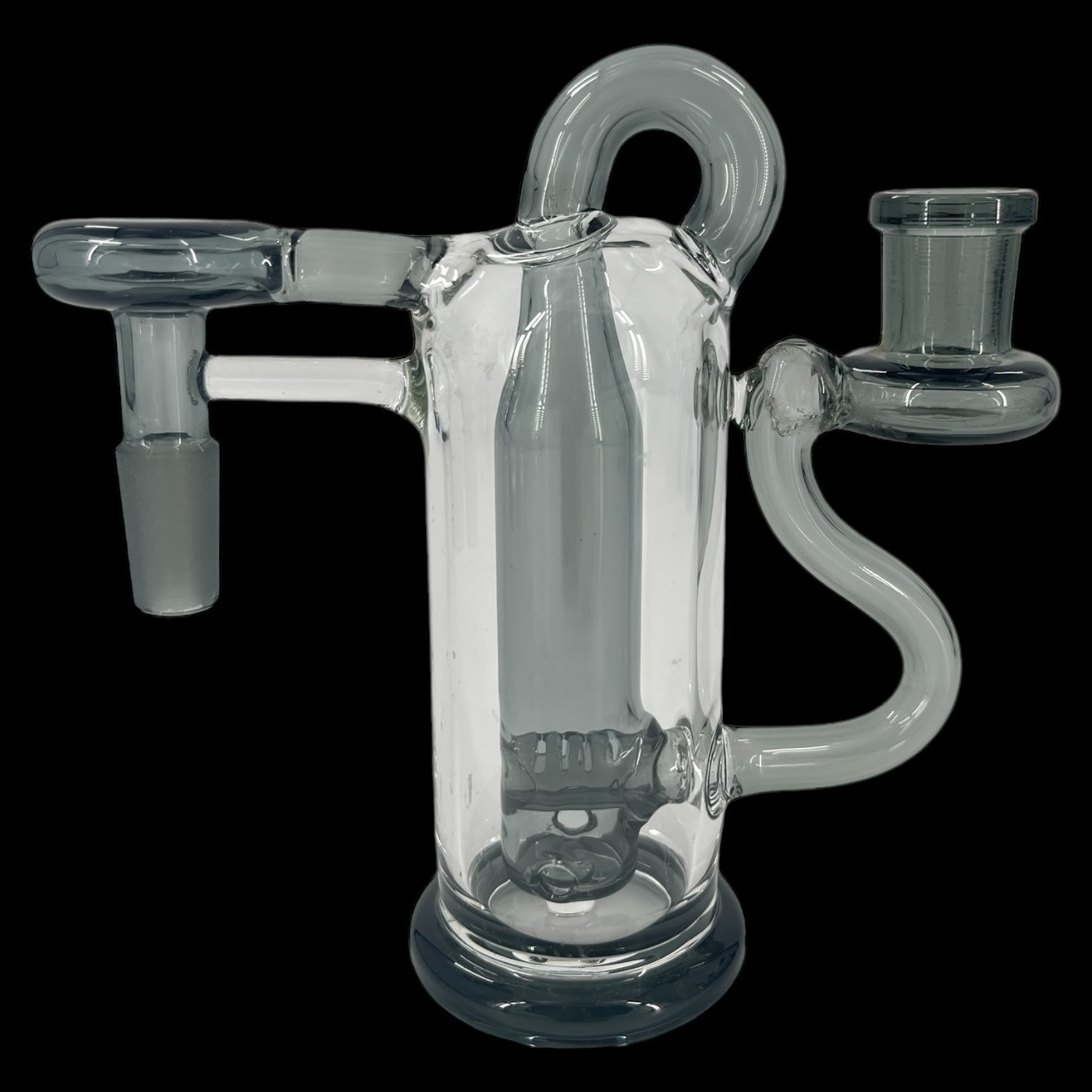 ASHC-5. 90 Degree 14mm/19mm Male Tube Style Ash Catcher