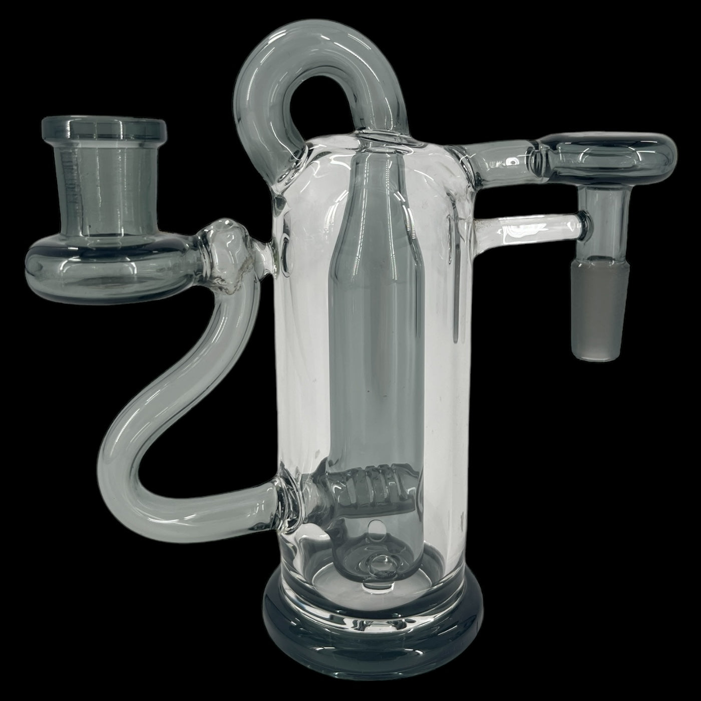 ASHC-5. 90 Degree 14mm/19mm Male Tube Style Ash Catcher
