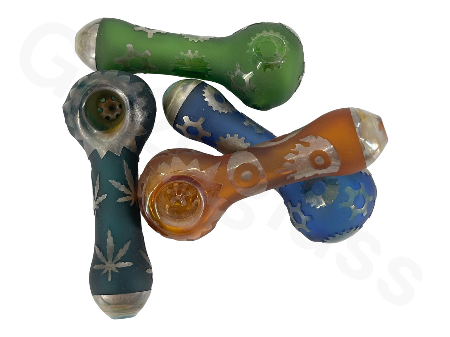SP171 4 1/2 Inch Itched Hand Pipe
