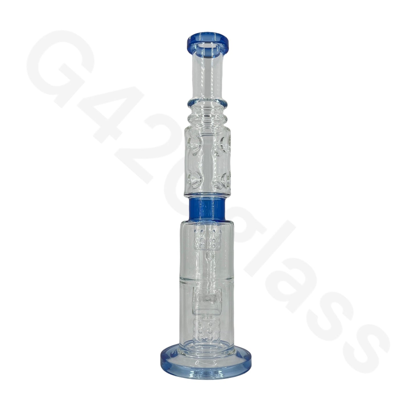 S61 18 Inch Lookah Glass Monster Triple Chamber Pipe | Big Bong