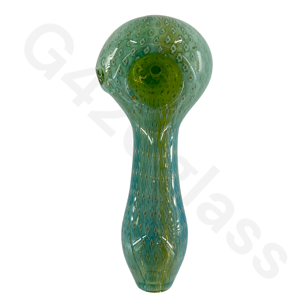 Hand Pipes with Gold Smoked