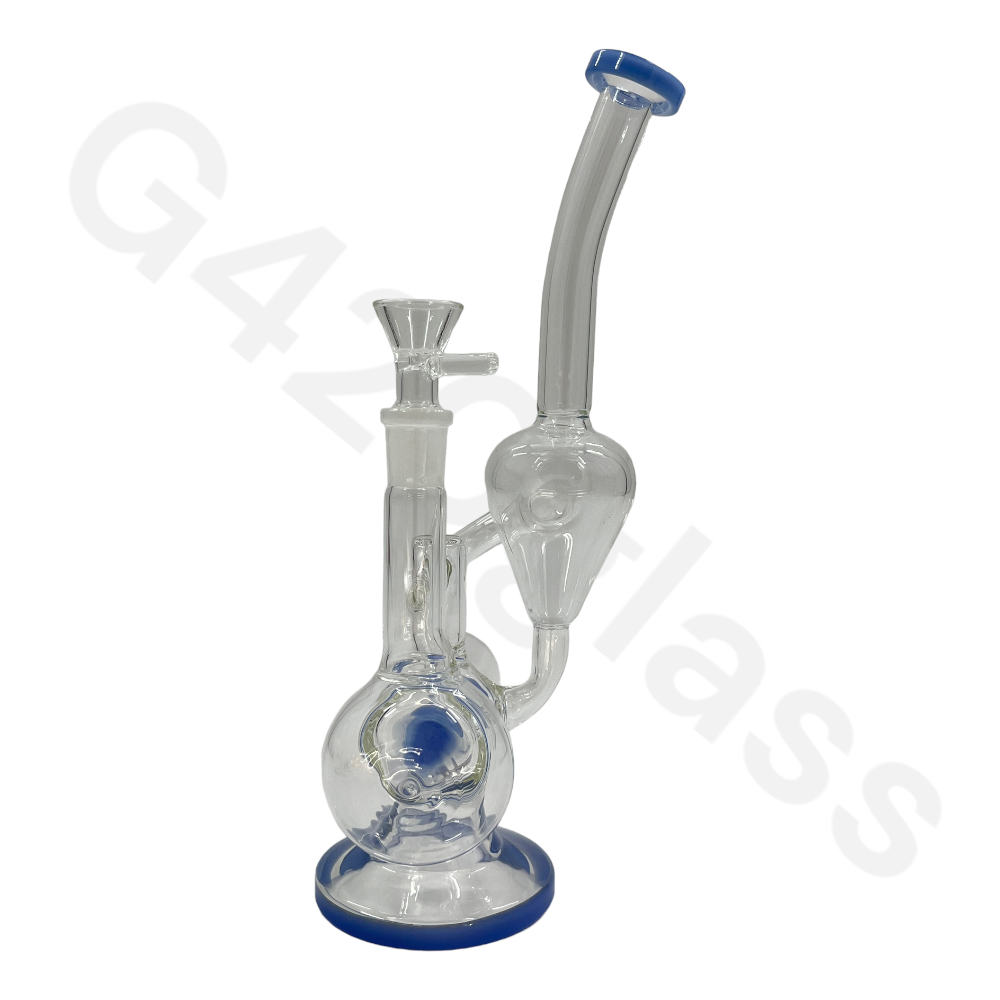 S36 10 Inch Old Style Recycler Rig Ice Bong | Water Pipe