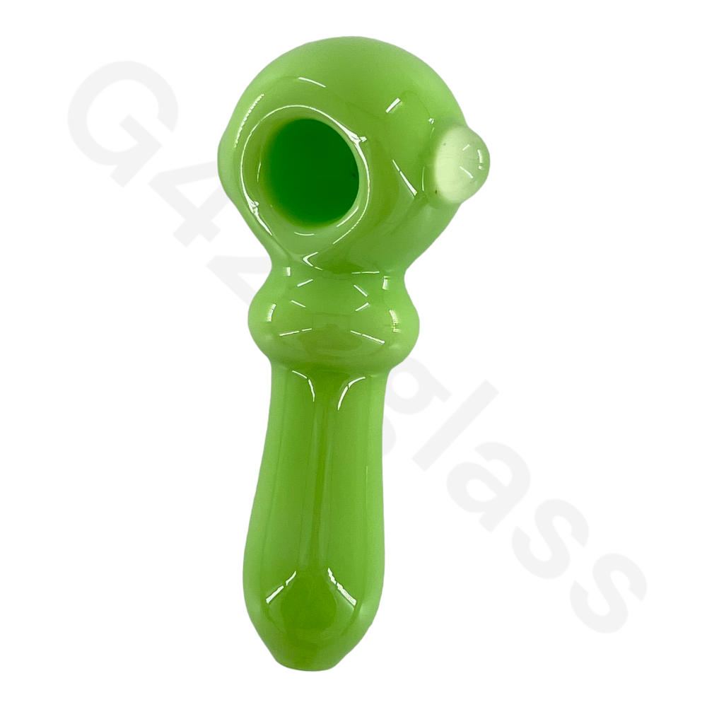 SP037 4 Inch Solid Color Hand Pipe | G420glass Spoon Pipe