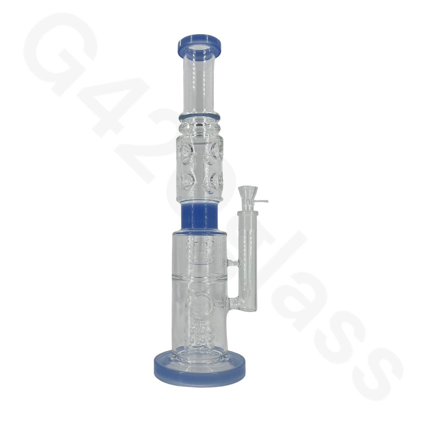 S61 18 Inch Lookah Glass Monster Triple Chamber Pipe | Big Bong