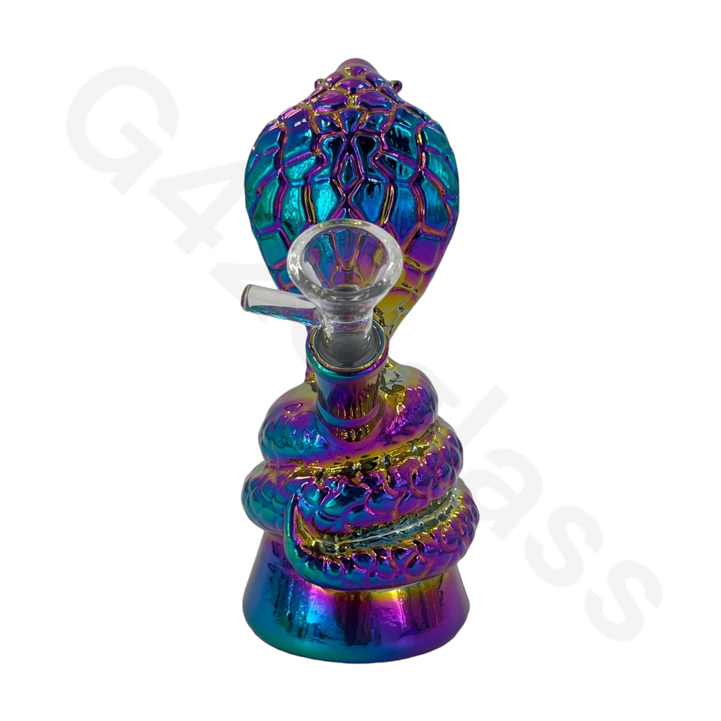 S70 6 Inch Electroplate Snake Style Water Pipe Mini Bubbler Bongs