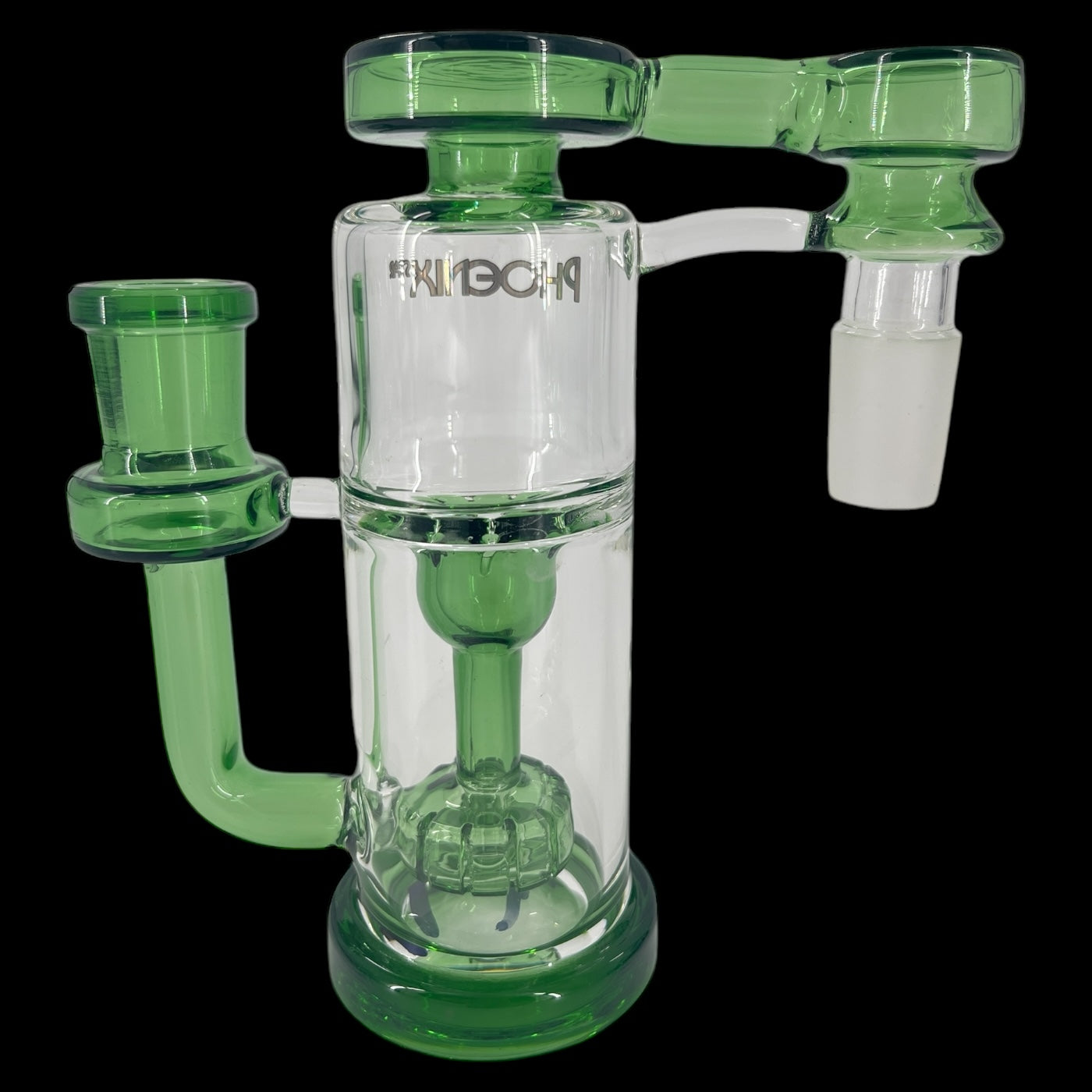ASHC-5. 90 Degree 14mm/19mm Male Tube Style Ash Catcher