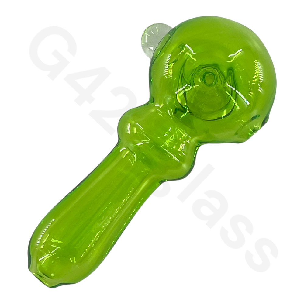 SP037 4 Inch Solid Color Hand Pipe | G420glass Spoon Pipe