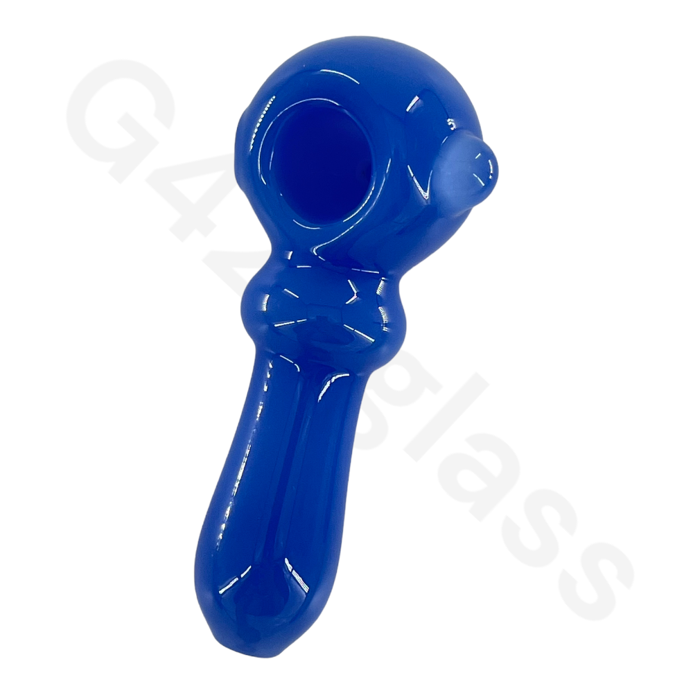 SP037 4 Inch Solid Color Hand Pipe | G420glass Spoon Pipe