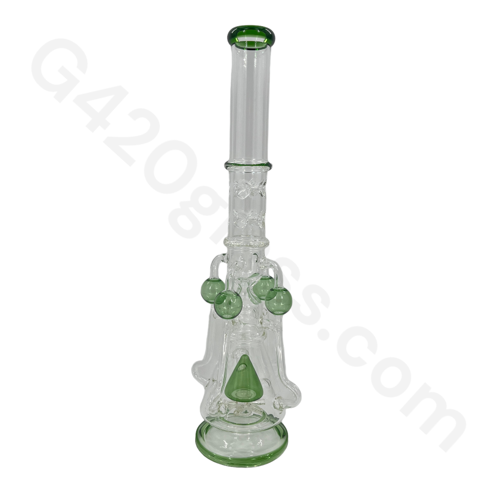 S42 21 Inch The LOOKAH Glass Monster Quad Pipe | Bongs