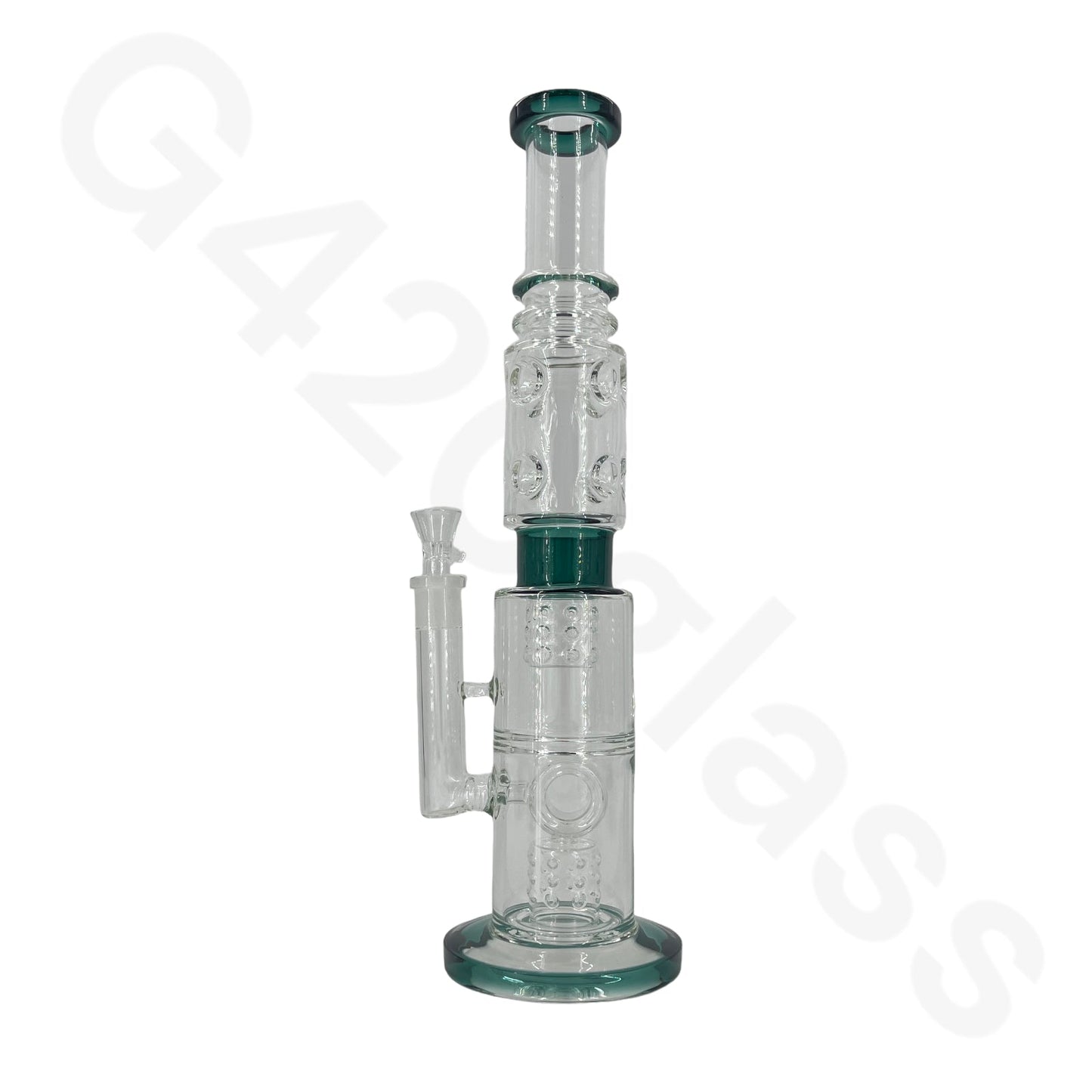 S61 18 Inch Lookah Glass Monster Triple Chamber Pipe | Big Bong