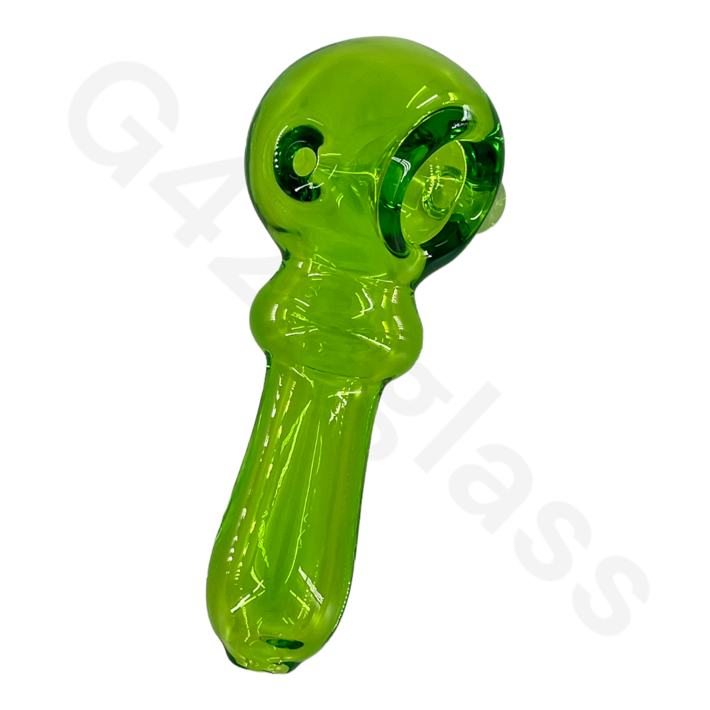 SP037 4 Inch Solid Color Hand Pipe | G420glass Spoon Pipe