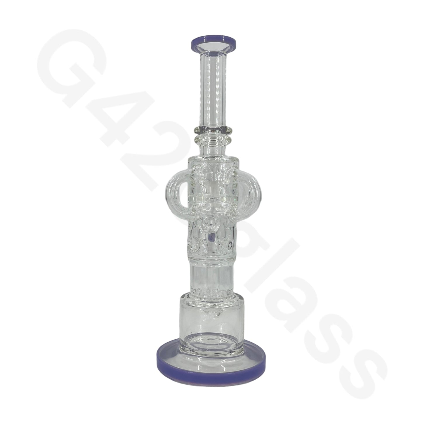 Purple Glass water pipes