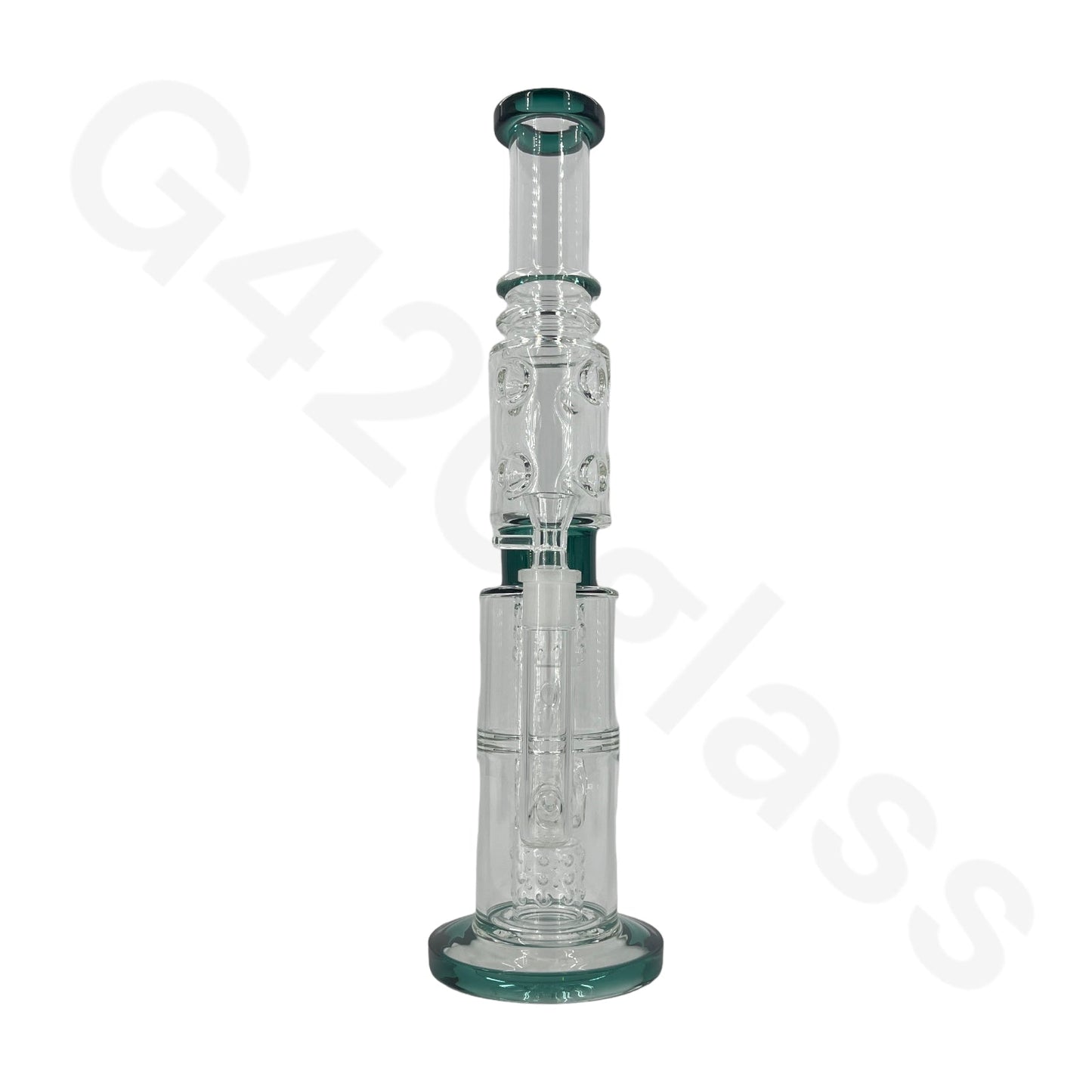 S61 18 Inch Lookah Glass Monster Triple Chamber Pipe | Big Bong