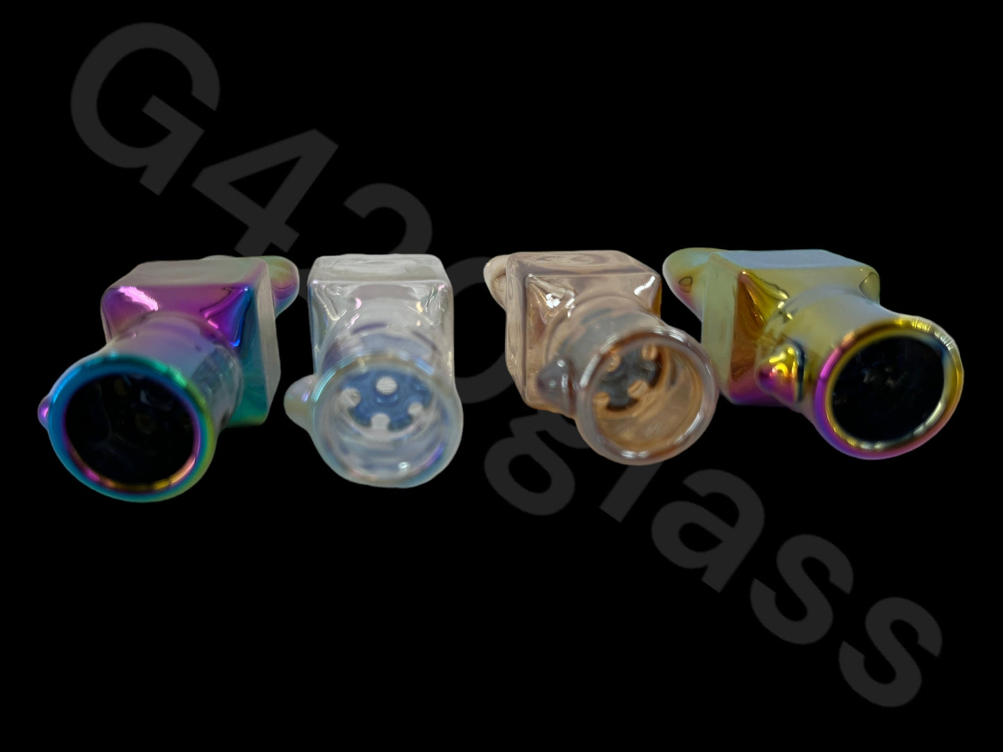G420 glass chillum pipe