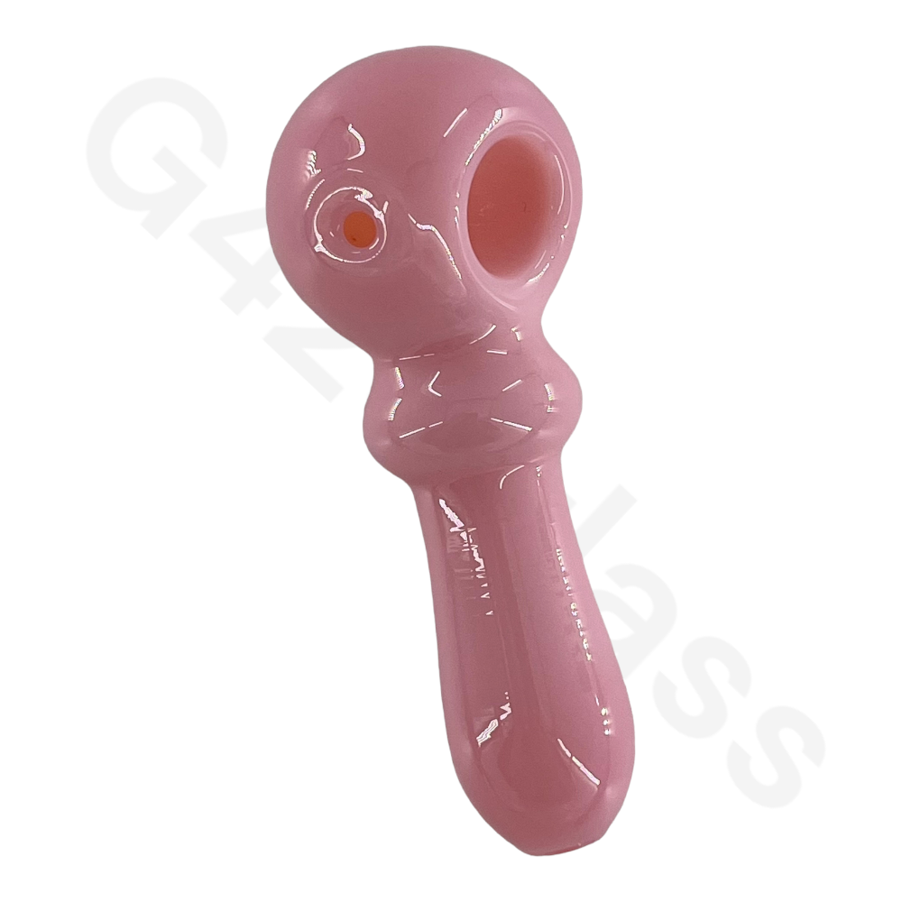 SP037 4 Inch Solid Color Hand Pipe | G420glass Spoon Pipe