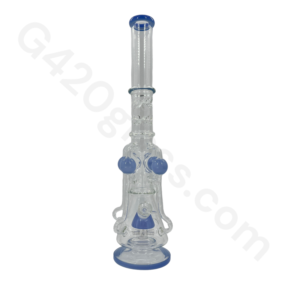 S42 21 Inch The LOOKAH Glass Monster Quad Pipe | Bongs
