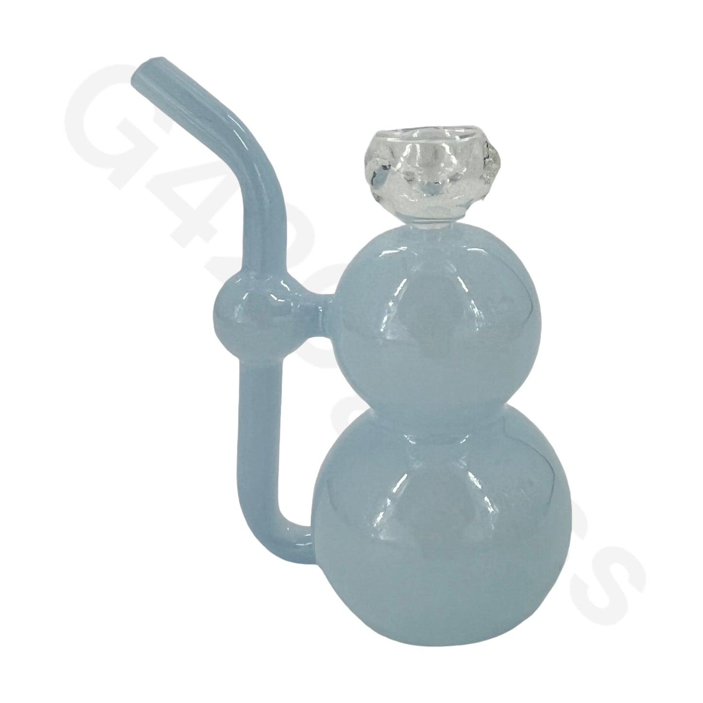 blue gorgeous smoking hand pipe