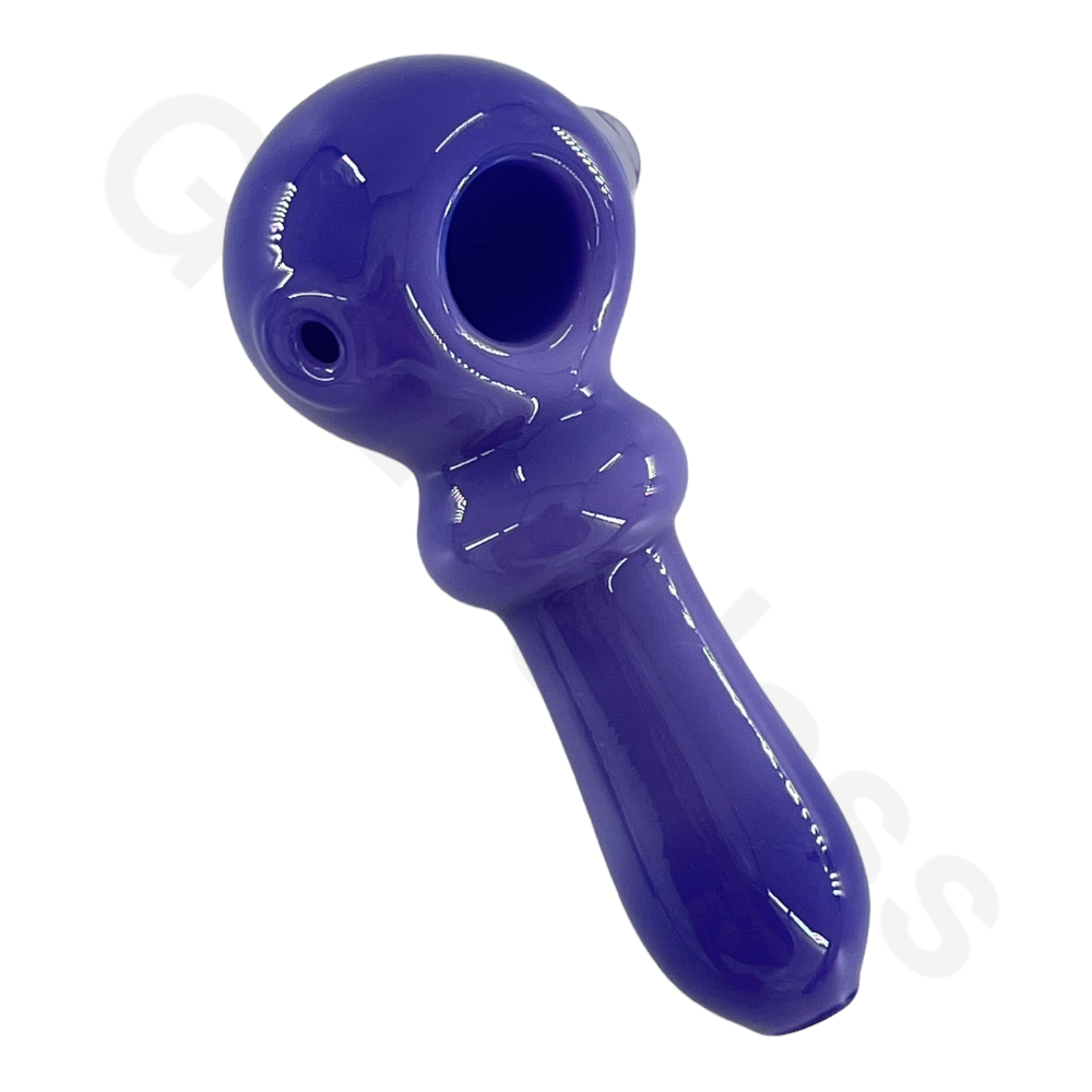SP037 4 Inch Solid Color Hand Pipe | G420glass Spoon Pipe