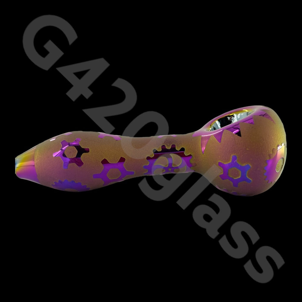 J06 5 Inch Geo Neo Spoon Pipe | Asst Colors & Designs