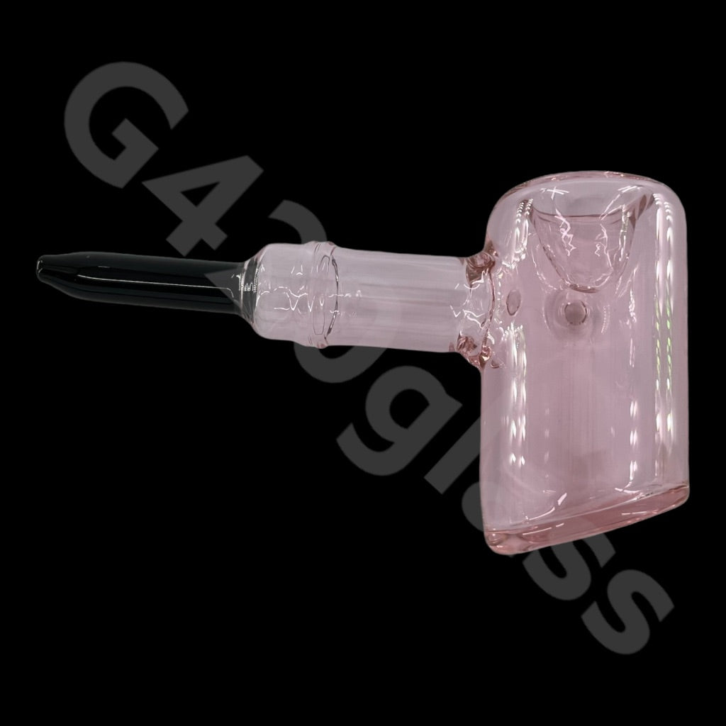 SP026 6 Inch G420glass Axe Hammer Hand Pipe | Colors Vary