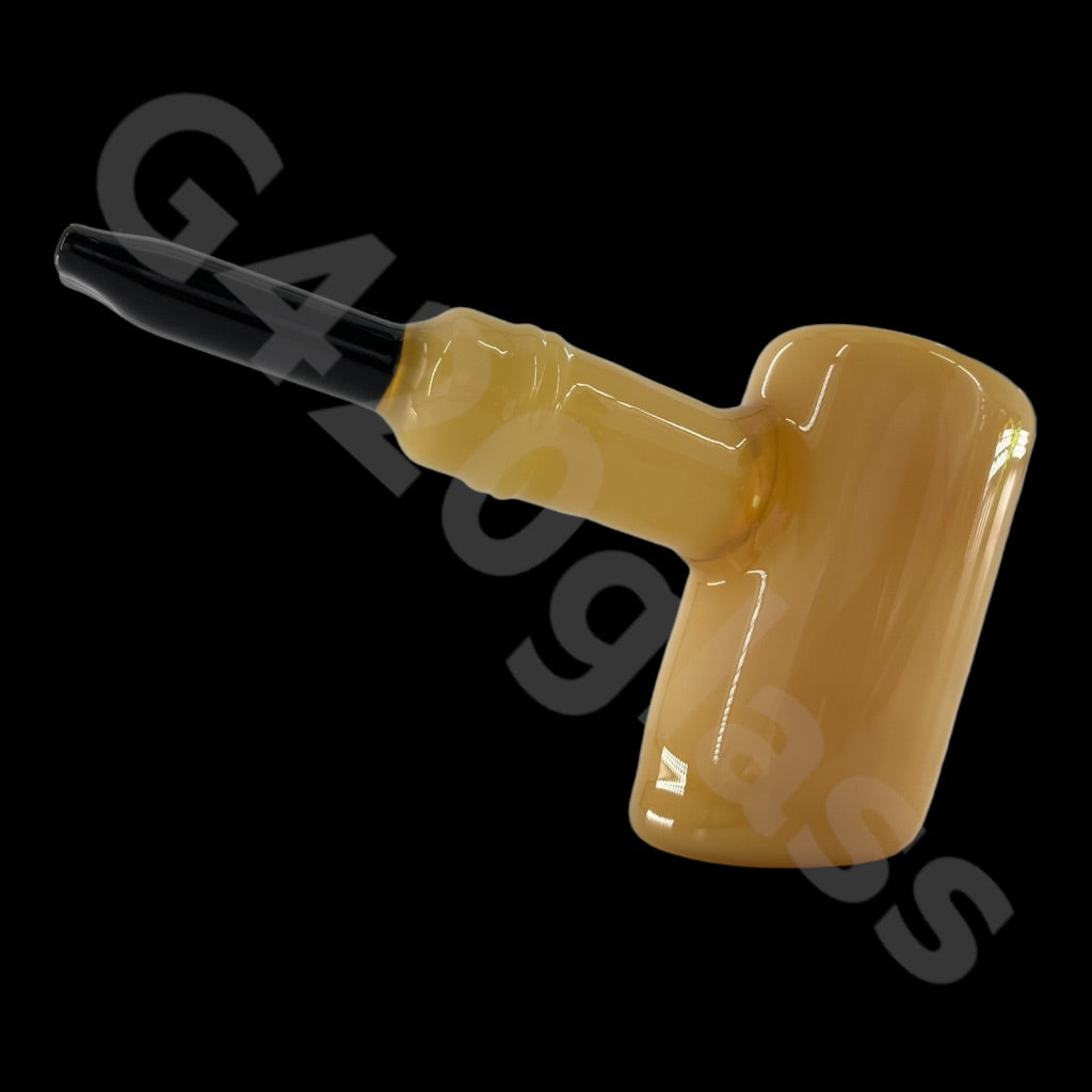 SP026 6 Inch G420glass Axe Hammer Hand Pipe | Colors Vary