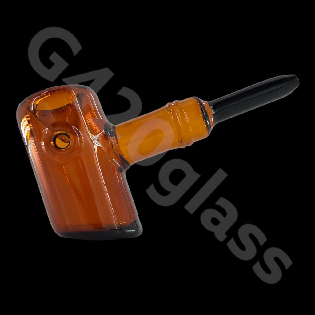 SP026 6 Inch G420glass Axe Hammer Hand Pipe | Colors Vary