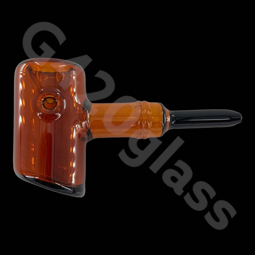 SP026 6 Inch G420glass Axe Hammer Hand Pipe | Colors Vary