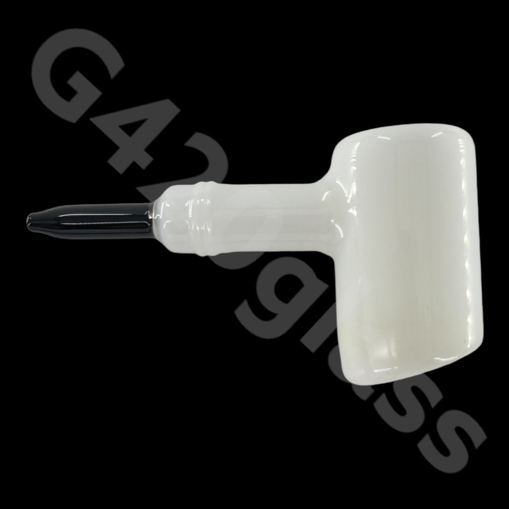 SP026 6 Inch G420glass Axe Hammer Hand Pipe | Colors Vary
