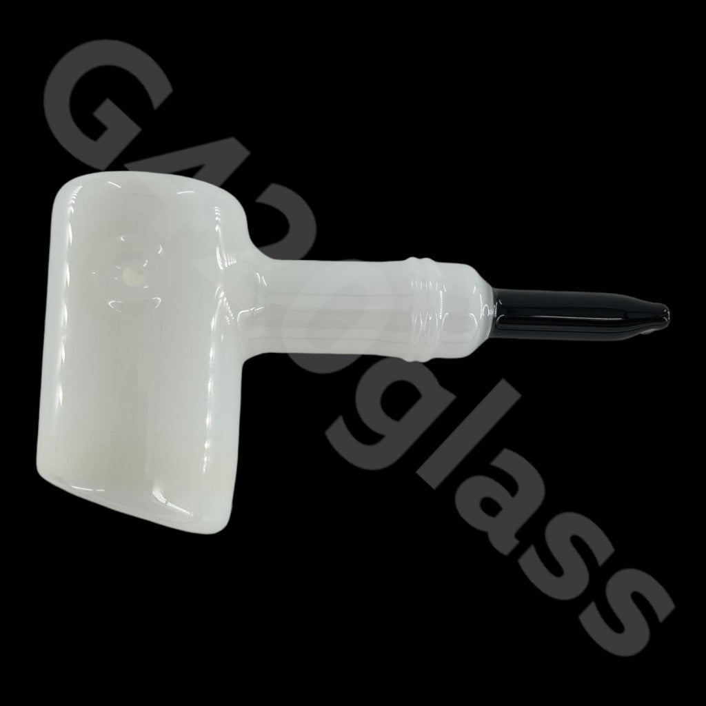 SP026 6 Inch G420glass Axe Hammer Hand Pipe | Colors Vary