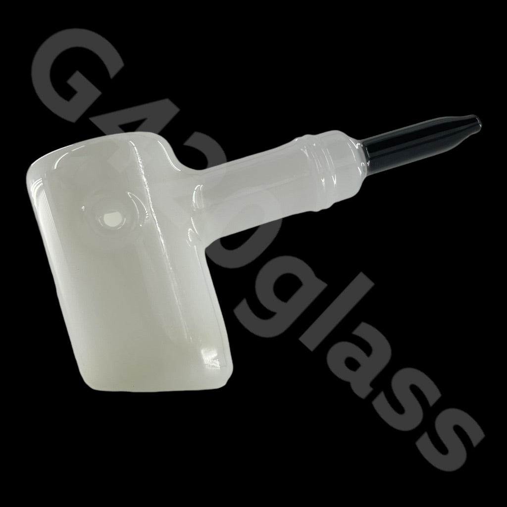 SP026 6 Inch G420glass Axe Hammer Hand Pipe | Colors Vary