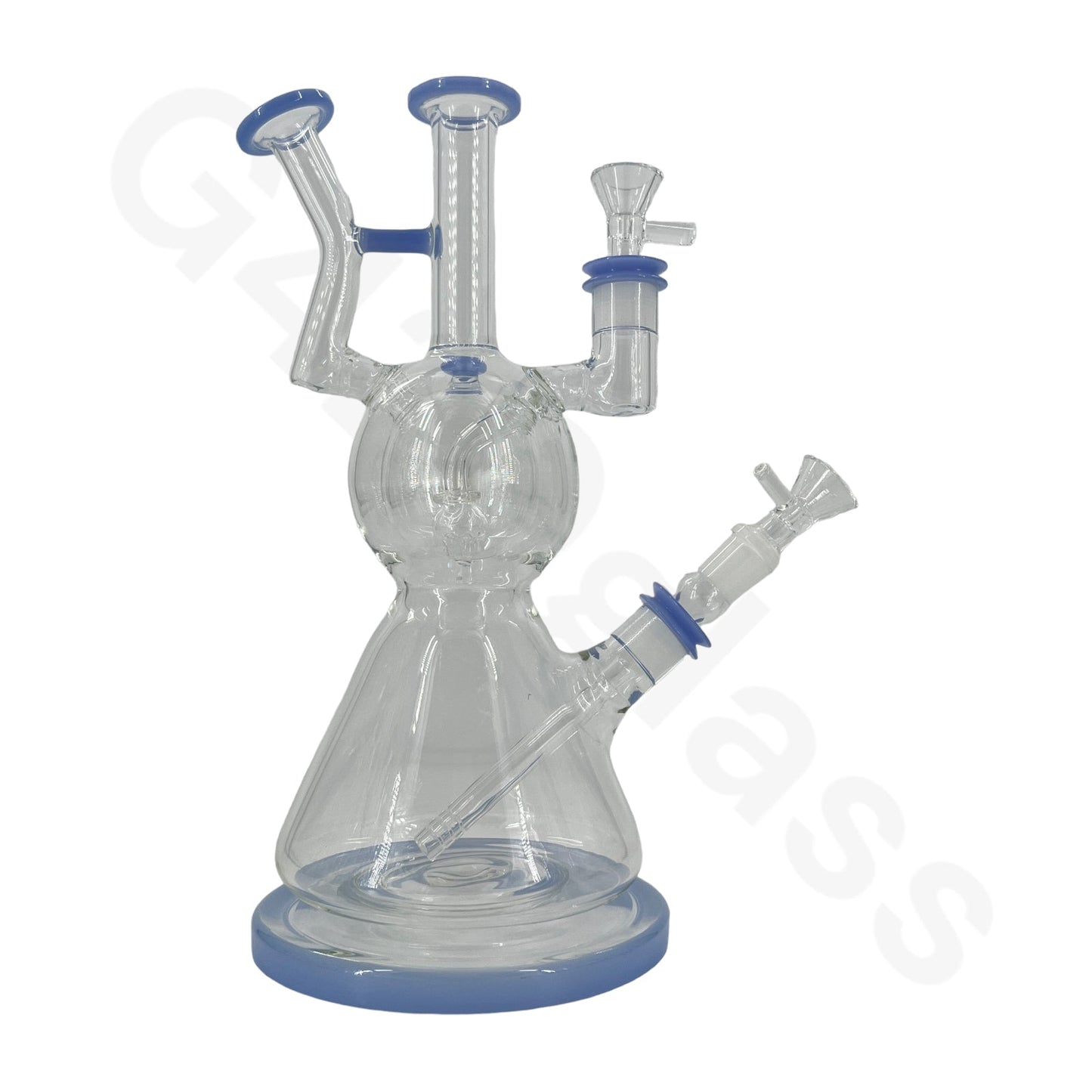 S75  11 Inch Statue of Liberty Water Pipe Hookah Glass Bongs Oil Rigs