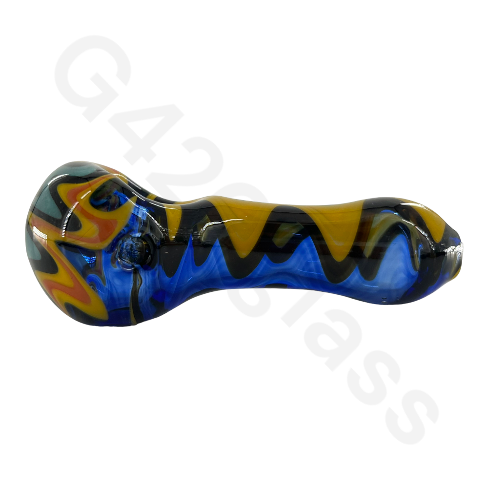 Yellow/Gold Hand Pipe