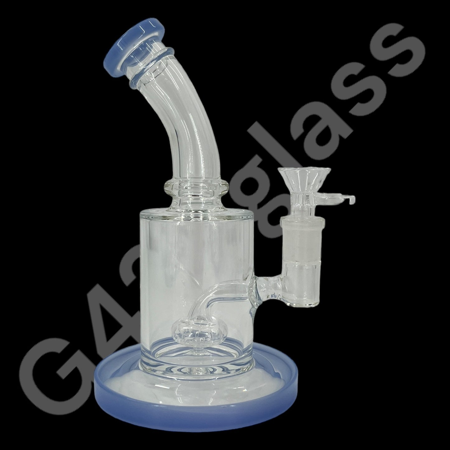 W241-4    8 Inch Water Pipe | Glass Hookah Bong