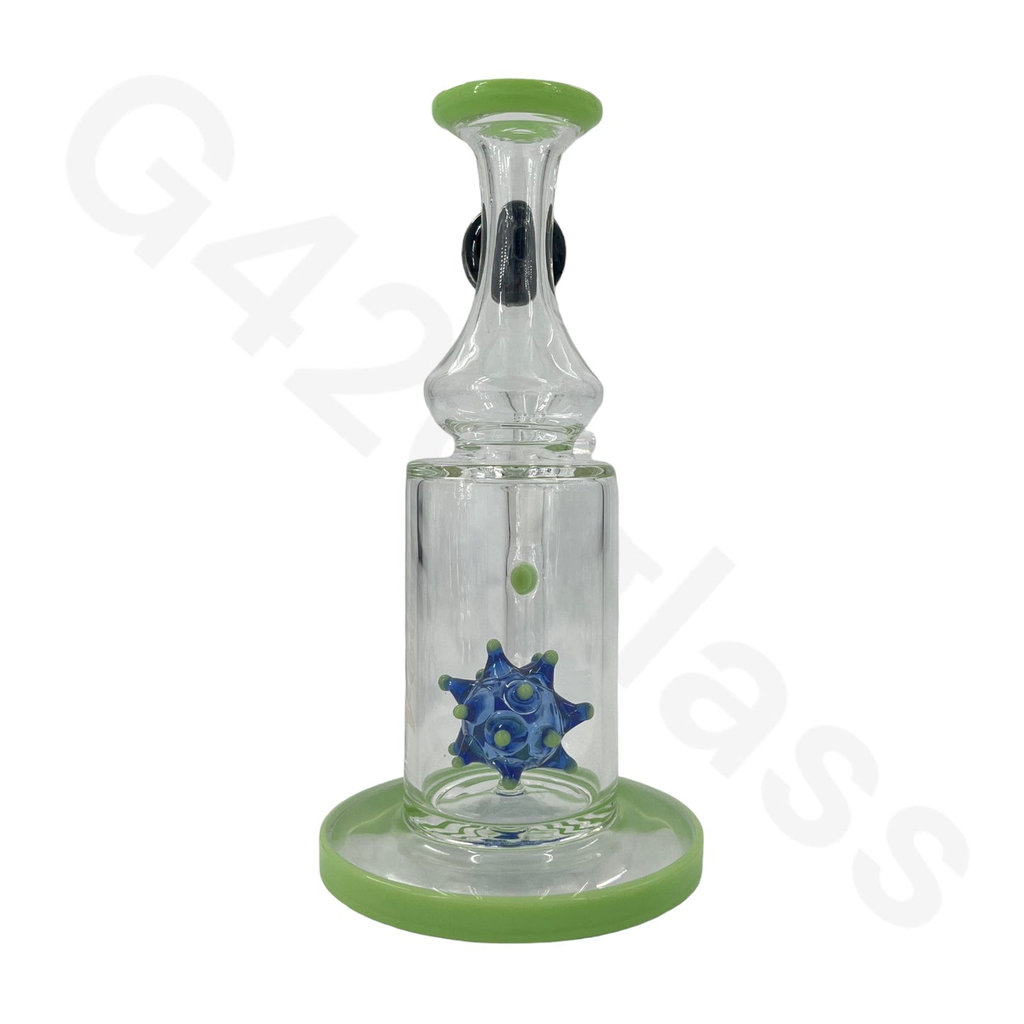 S87   8 Inch Covid-19 Virus Filter Water Pipe | Glass Hookah Bong